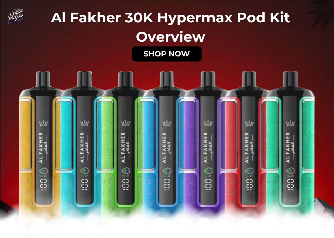 Al Fakher 30K Hypermax Pod Kit Overview Al Fakher 30K Hypermax Pod Kit Overview