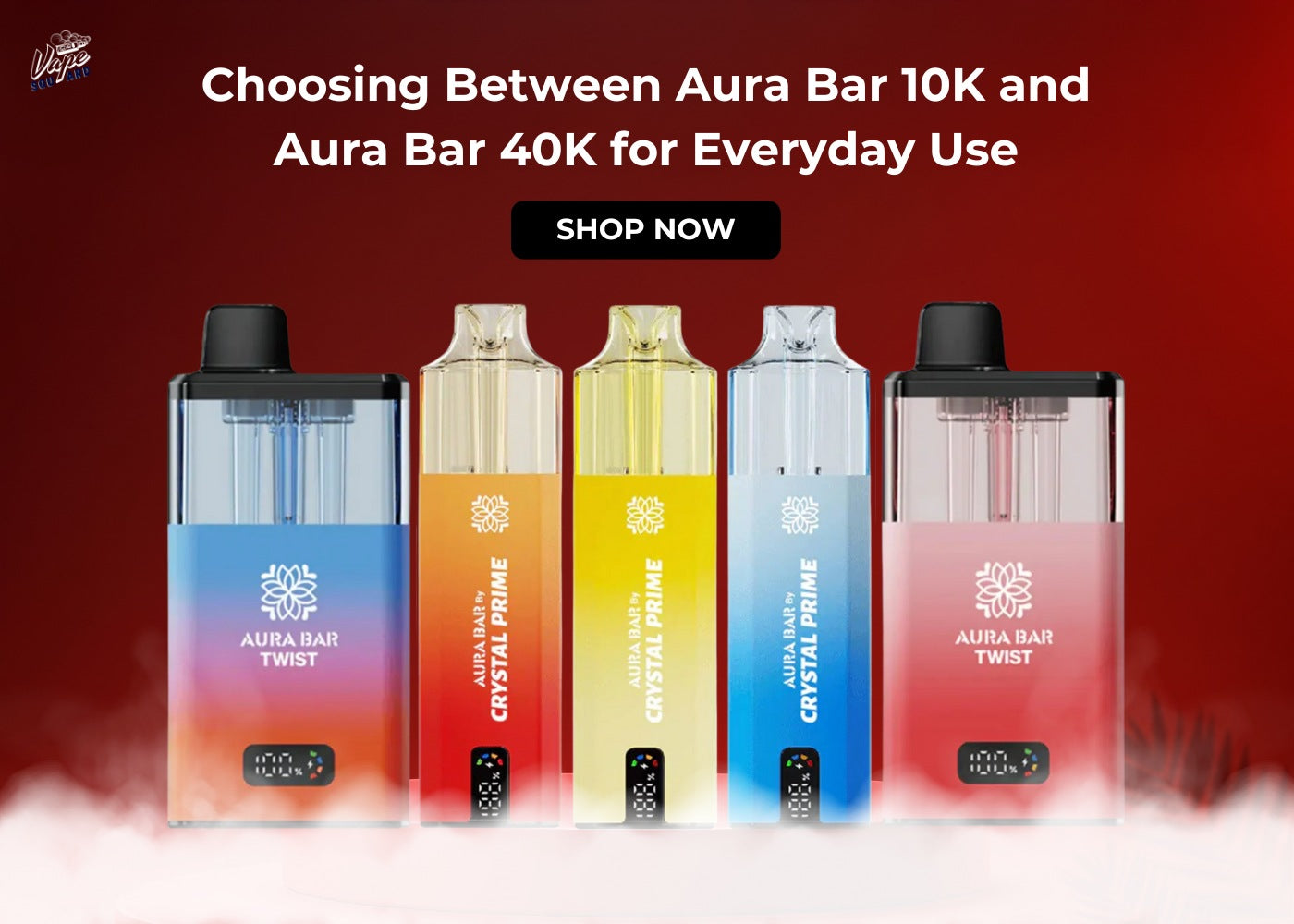 Aura Bar 10K and Aura Bar 40K for Everyday Use