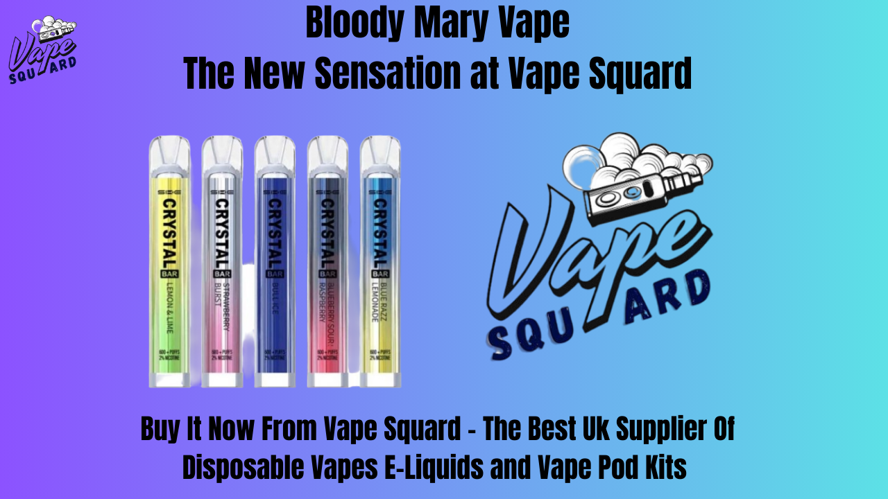 A New Era of Vaping: Vape Squard's Crystal Vape A New Era of Vaping: Vape Squard's Crystal Vape