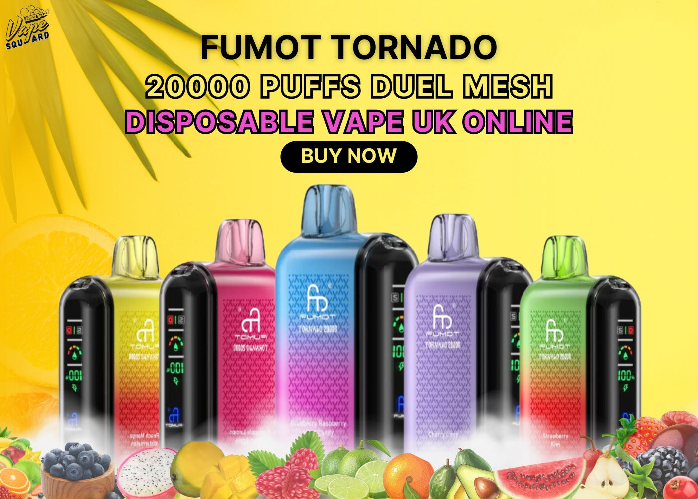 Fumot Tornado 20000 Dual Mesh Disposable Vape Blog Image