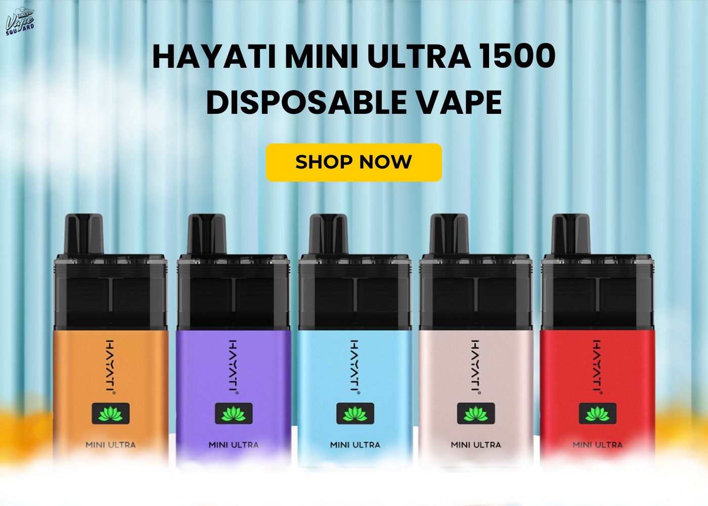 Hayati Mini Ultra 1500 - All Flavours