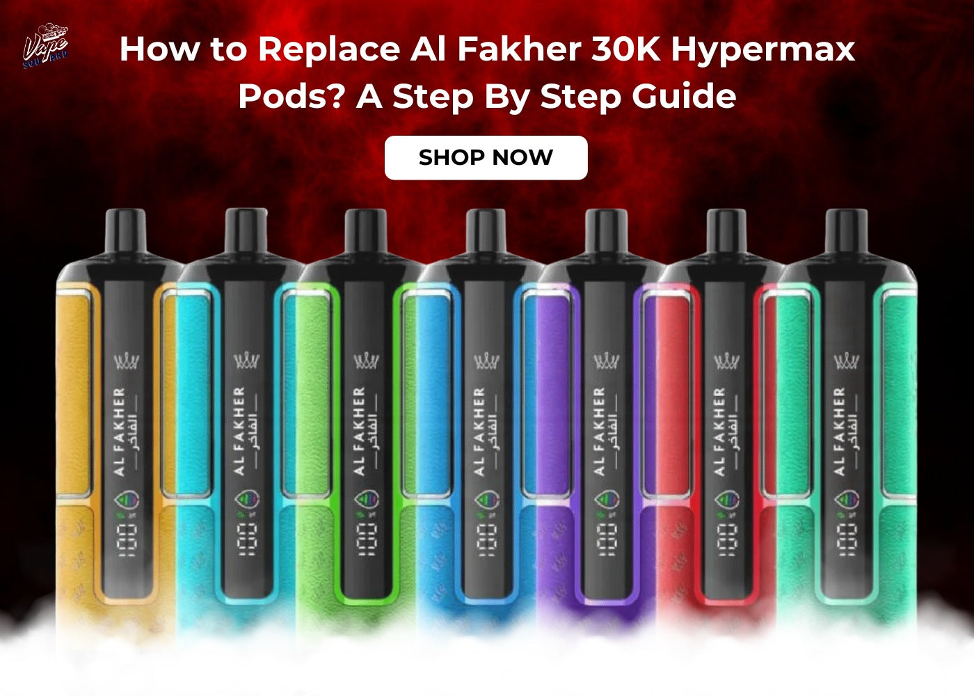 How to Replace Al Fakher 30K Hypermax Pods? A Step By Step Guide