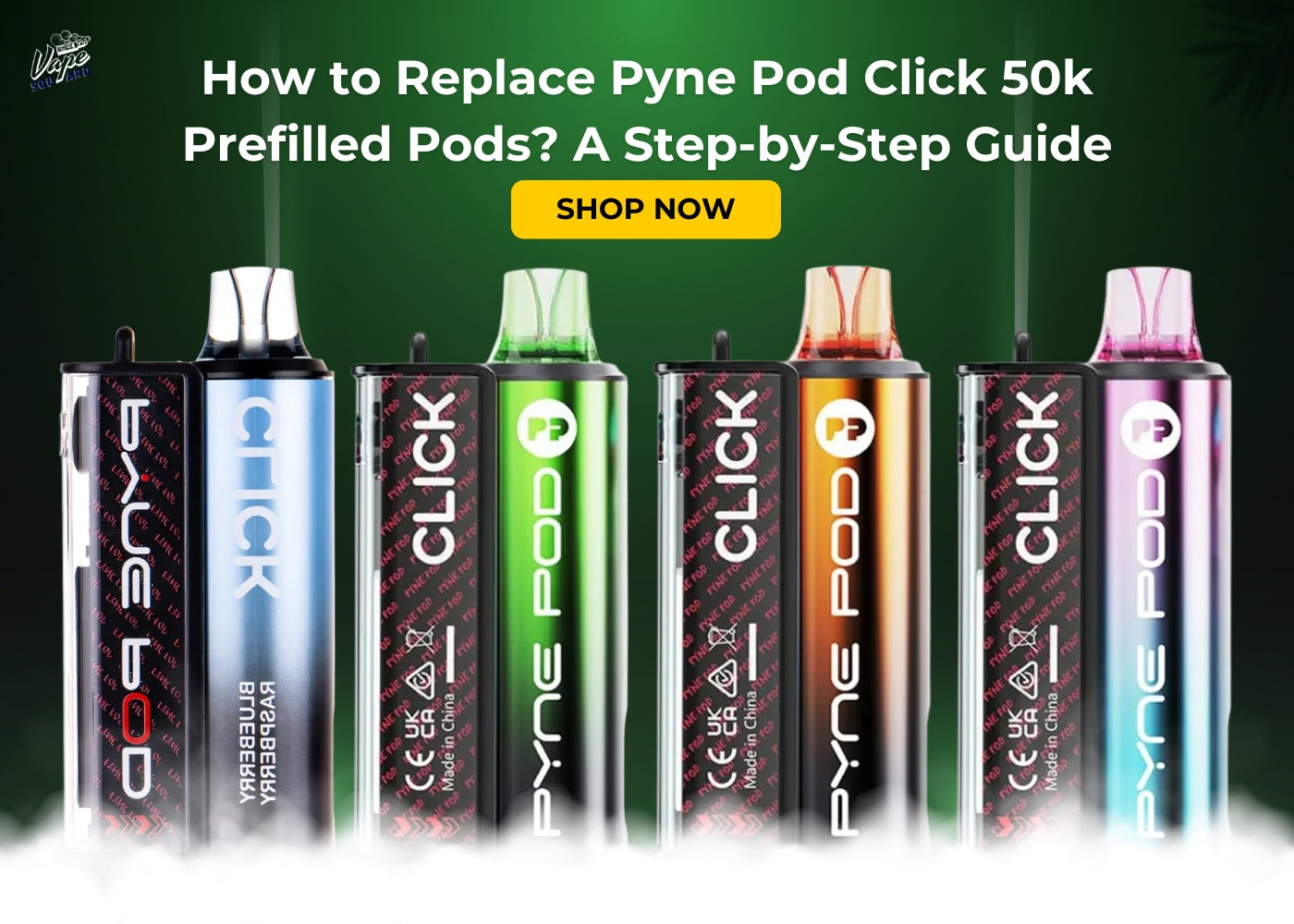 How to Replace Pyne Pod Click 50k Prefilled Pods?