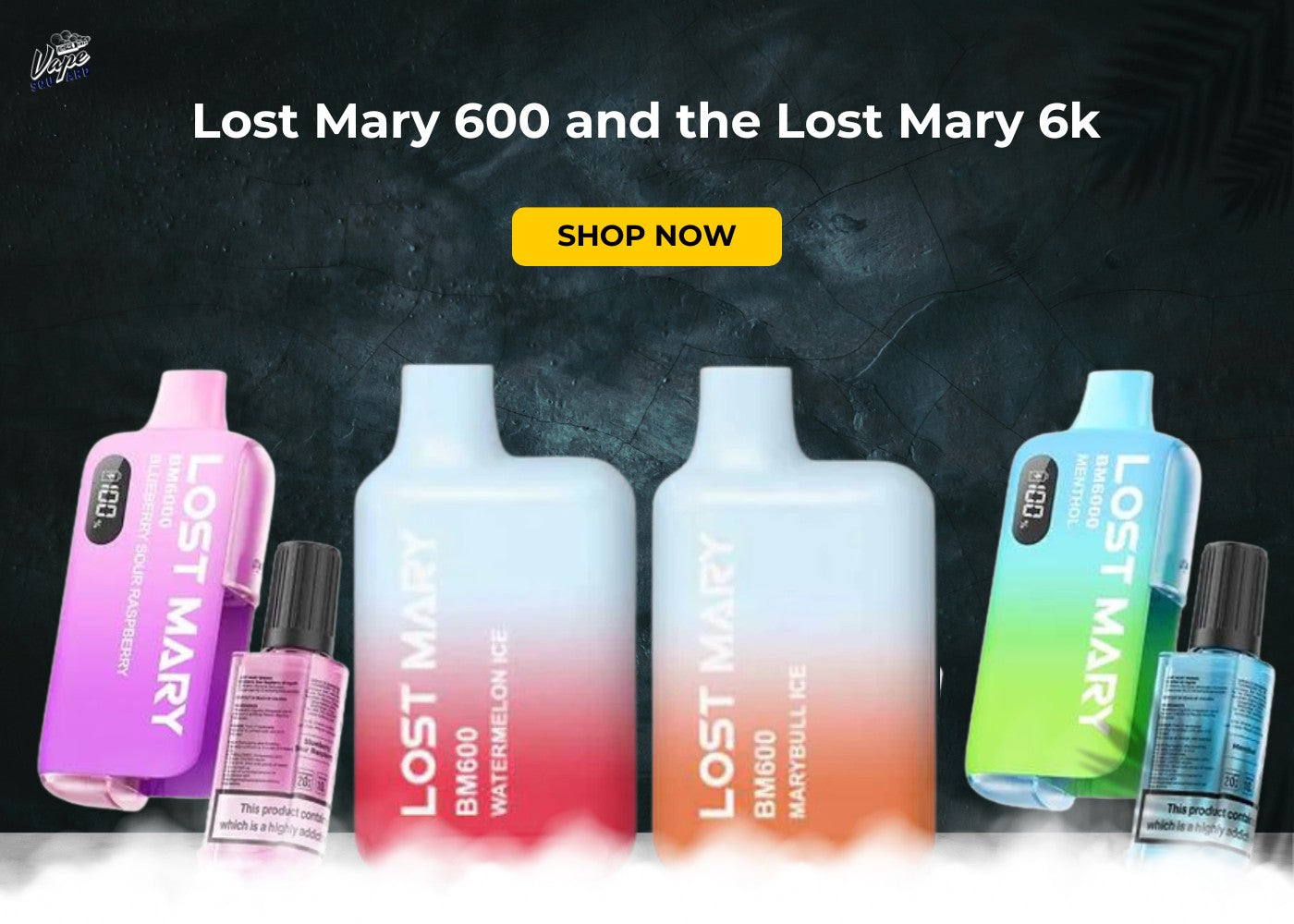 Lost Mary 600 and the Lost Mary 6k