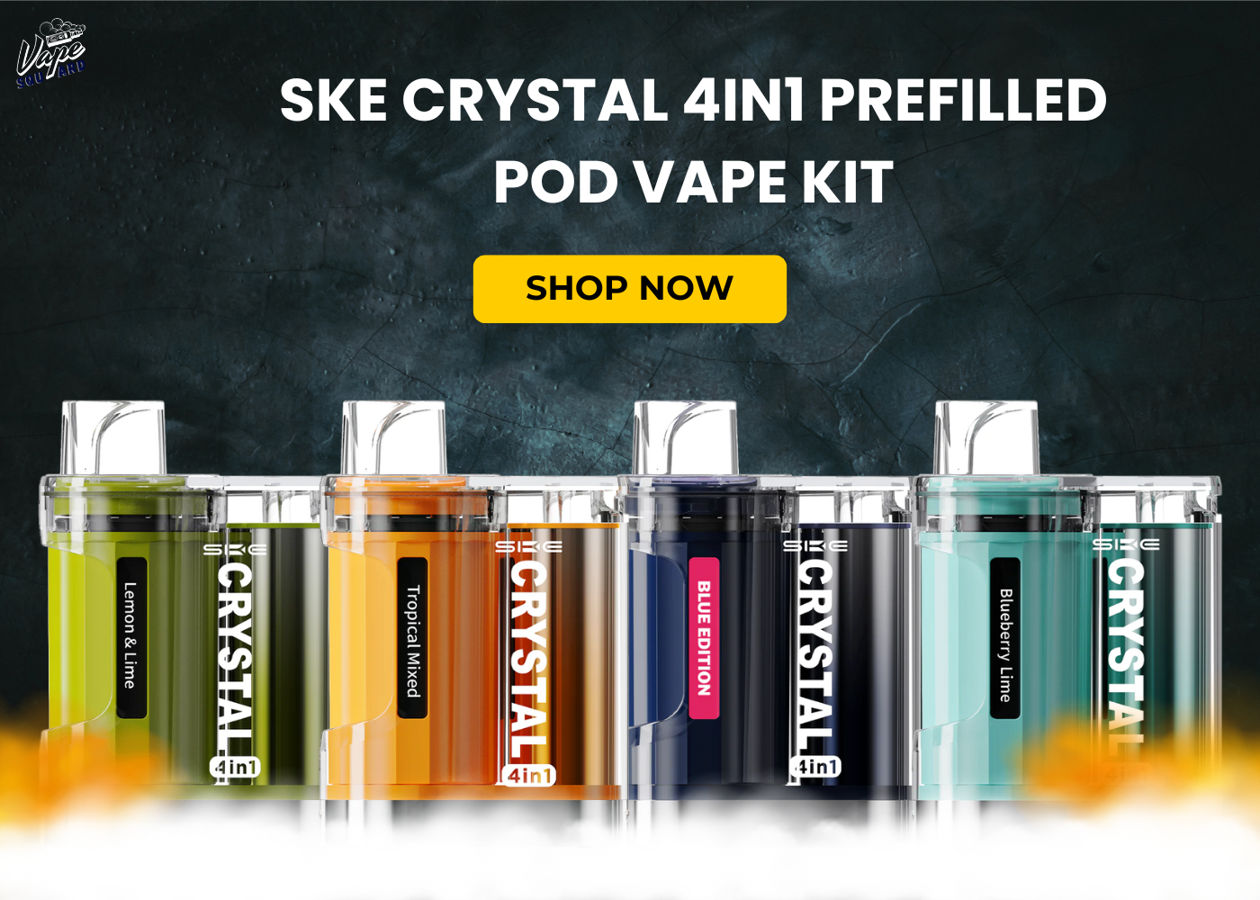 SKE Crystal 4in1 Prefilled Pod Vape Kit
