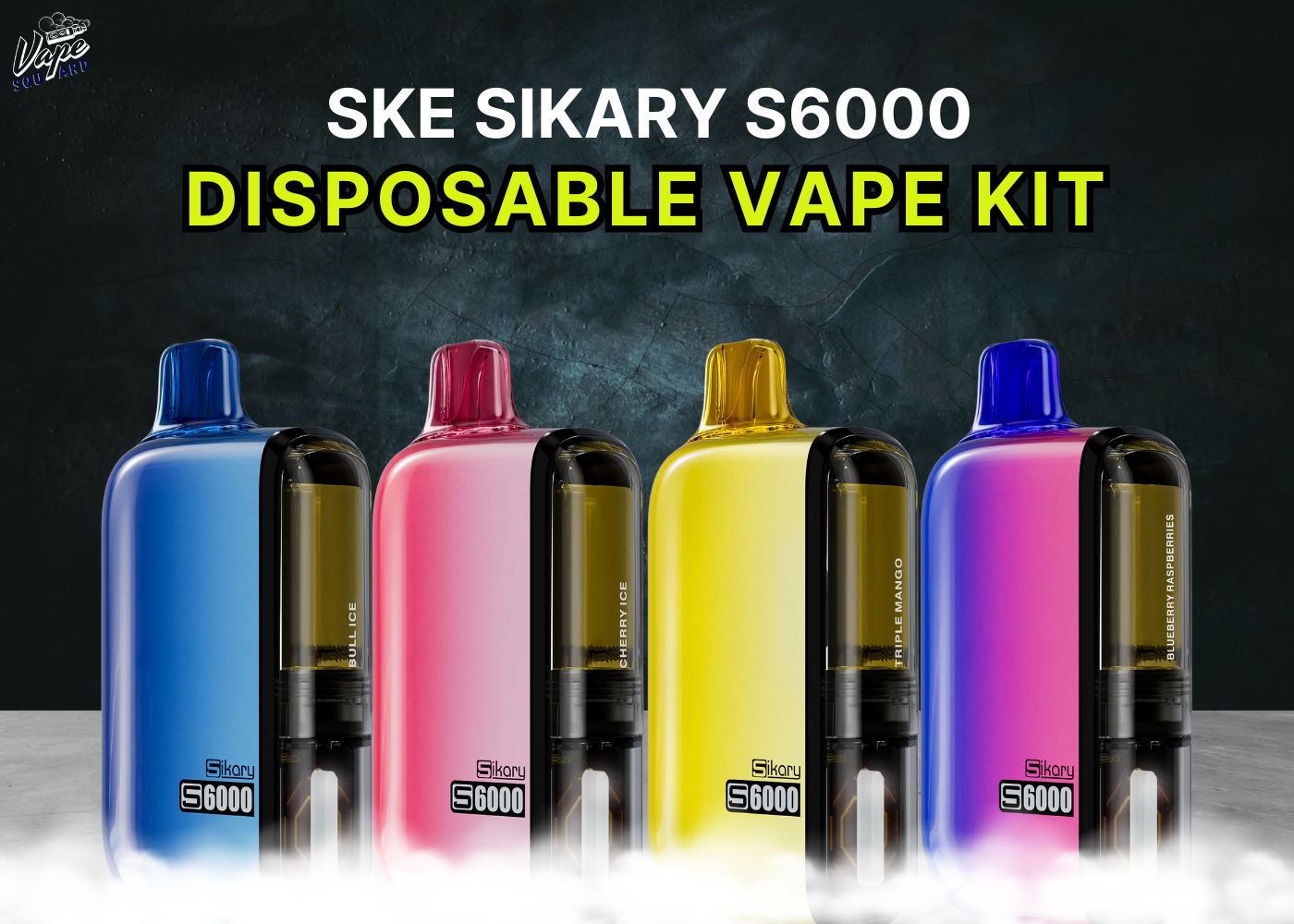 SKE Sikary S6000 Disposable Vape Kit - Shop Now SKE Sikary S6000 Disposable Vape Kit - Shop Now