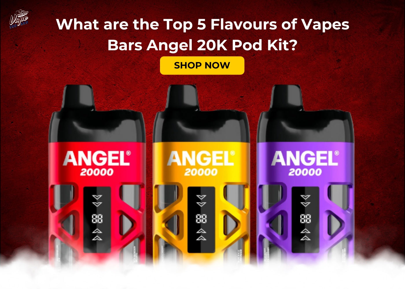 What are the Top 5 Flavours of Vapes Bars Angel 20K Pod Kit?
