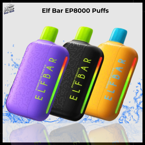Elf Bar EP8000 Puffs Prefilled Vape