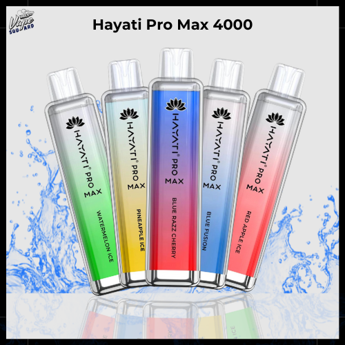 Hayati Pro Max 4000 Puffs Prefilled Vape UK