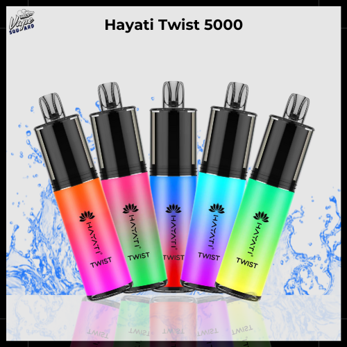 Hayati Twist 5000 Puffs Prefilled Vape