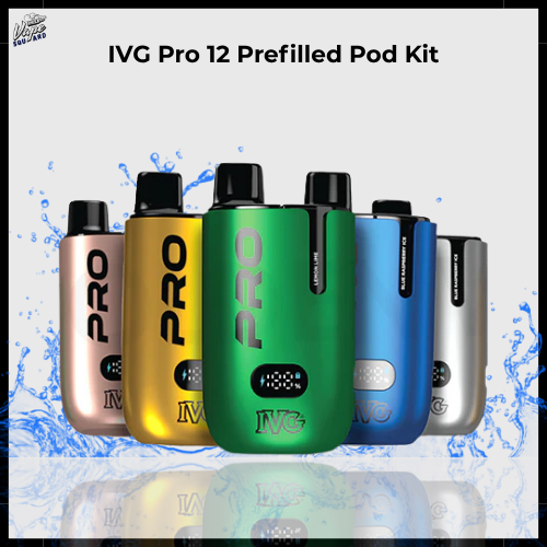 ivg pro 12 prefilled kit 0mg IVG Pro 12 Refill Pods main image 0