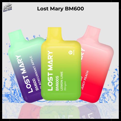 Lost Mary BM600 Prefilled Vape UK | 35+ Flavours