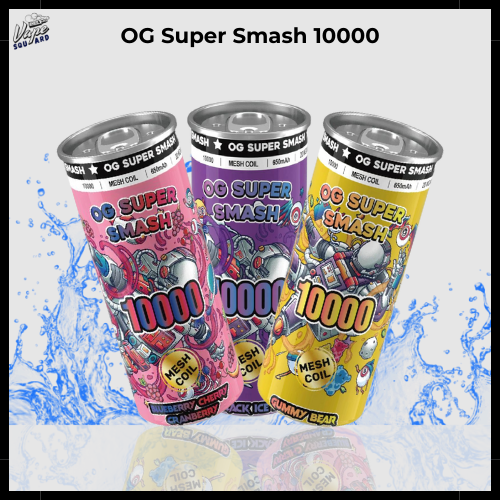 OG Super Smash 10000 Puffs Prefilled Vape