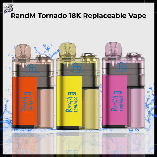 RandM Tornado 18K Replaceable Vape - All Flavours