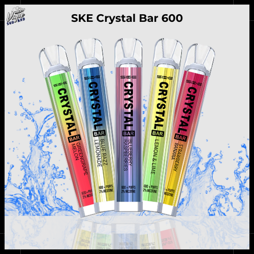SKE Crystal Bar 600 Disposable Vape, Buy Best Disposable Vape Online