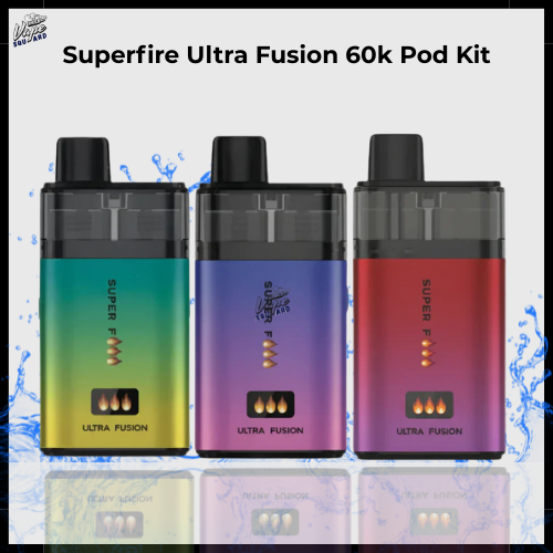 Superfire Ultra Fusion 60k Pod Kit - Collection Image