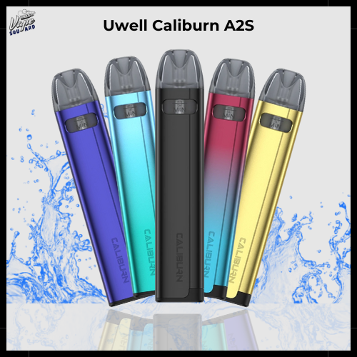 Uwell Caliburn A2S Pod Vape Kit, Vape Squard