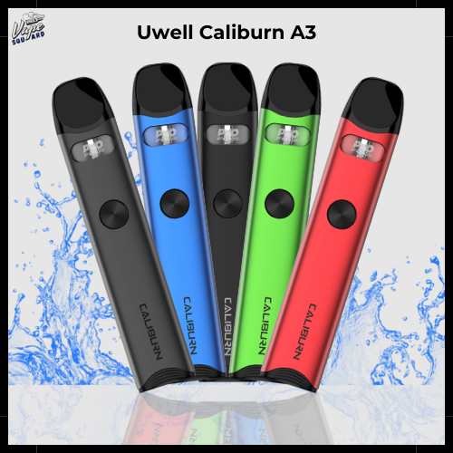 Uwell Caliburn A3 Pod Vape Kit, Buy Online Vape from Vape Squard