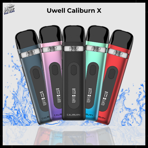 Uwell Caliburn X Pod Vape Kit, New Vape Collection Online