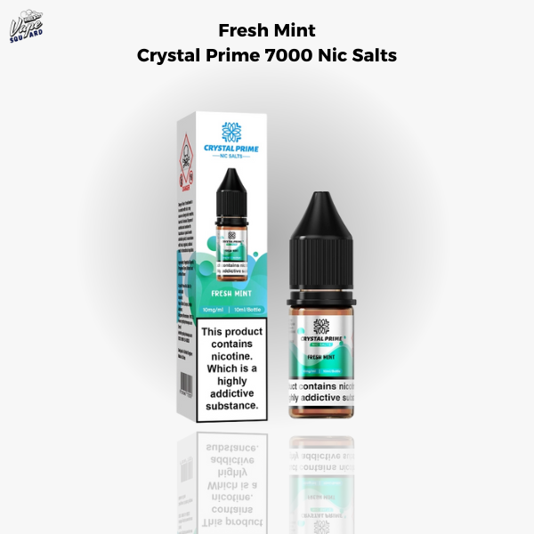 Fresh Mint Crystal Prime 7000 Nic Salts (Box of 10)
