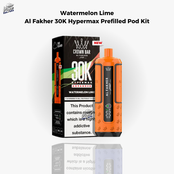 Watermelon Lime Al Fakher 30K Hypermax Prefilled Pod Kit