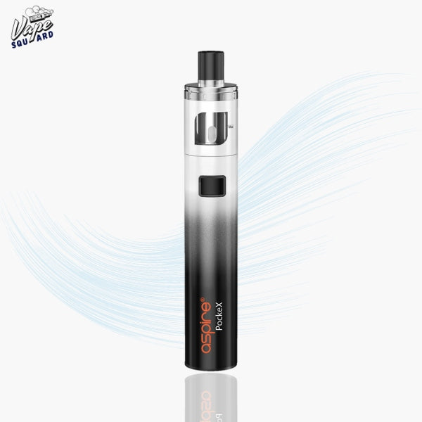 White Gradient Anniversary Edition Aspire Pockex All In One Starter Vape Kit