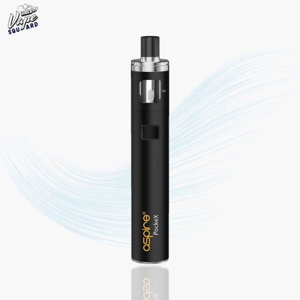 Black Aspire Pockex All In One Starter Vape Kit