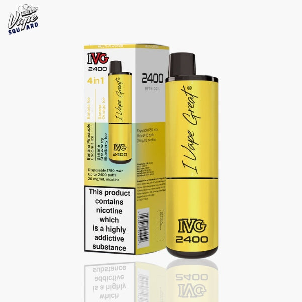 Banana Edition IVG 2400 Prefilled Vape
