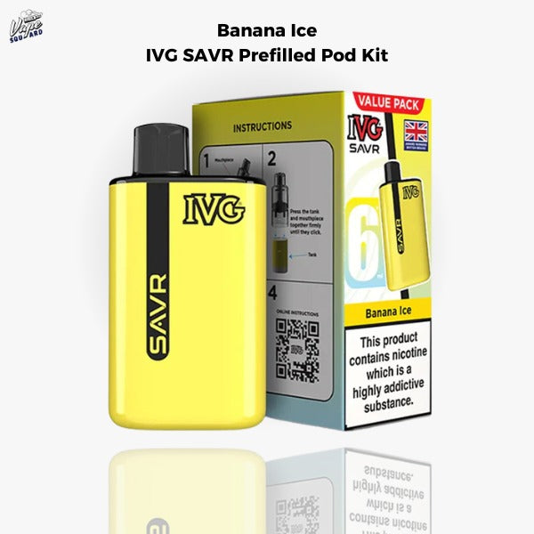 Banana Ice IVG SAVR Prefilled Pod Kit
