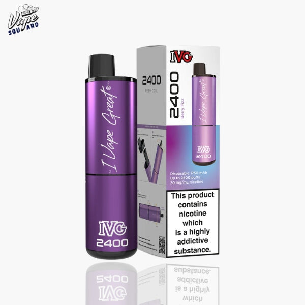 Berry Fizz IVG 2400 Prefilled Vape