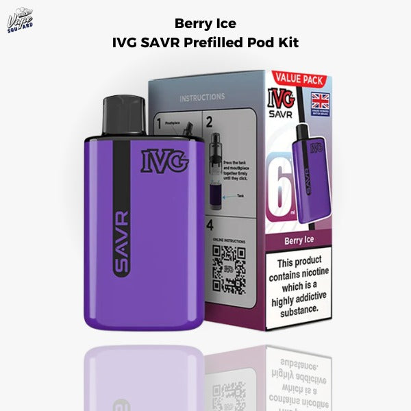 Berry Ice IVG SAVR Prefilled Pod Kit