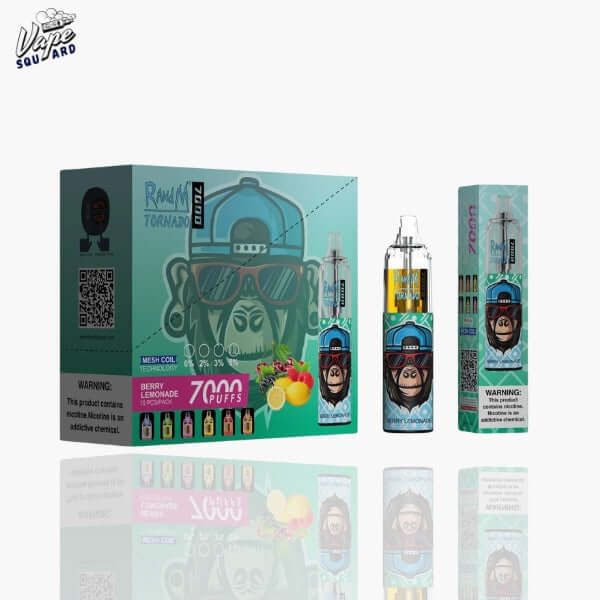Berry Lemonade RandM Tornado 7000 Puffs Prefilled Vape