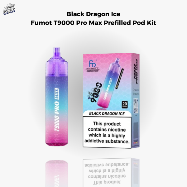 Black Dragon Ice Fumot T9000 Pro Max Prefilled Pod Kit