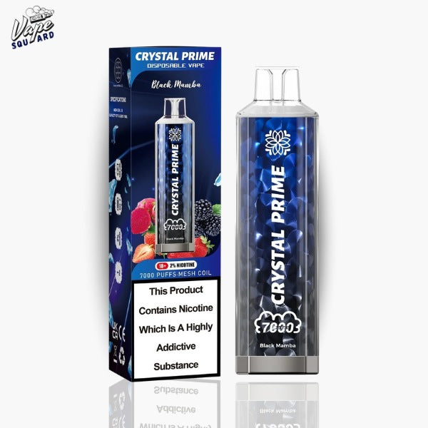 Black Mamba Crystal Prime 7000 Prefilled Vape Black Mamba Crystal Prime 7000 Prefilled Vape