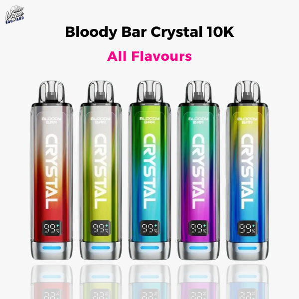 Bloody Bar Crystal 10K Prefilled Pod Kit - All Flavours