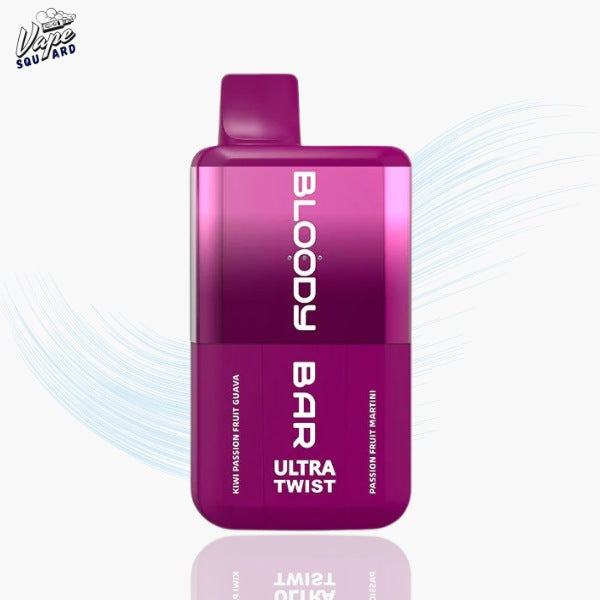Bloody Bar Ultra Twist 20k Kiwi Passion Fruit Guava Prefilled Vape Kit