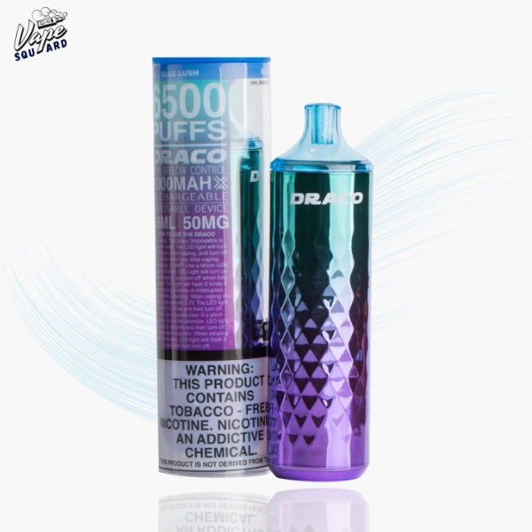 Blue Lush VaporLax Draco 6500 Puffs Prefilled Vape