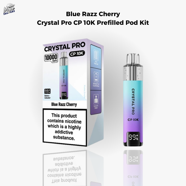 Blue Razz Cherry Crystal Pro CP 10K Prefilled Pod Kit