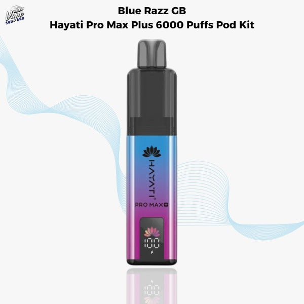 Blue Razz GB Hayati Pro Max Plus 6000 Prefilled Pod Kit