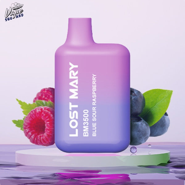 Blue Sour Raspberry Lost Mary Bm3500 Prefilled Vape