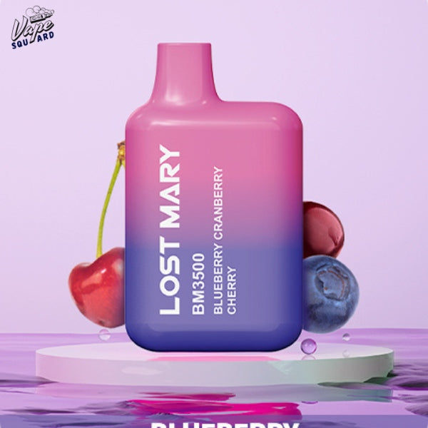 Blueberry Cranberry Cherry Lost Mary Bm3500 Prefilled Vape