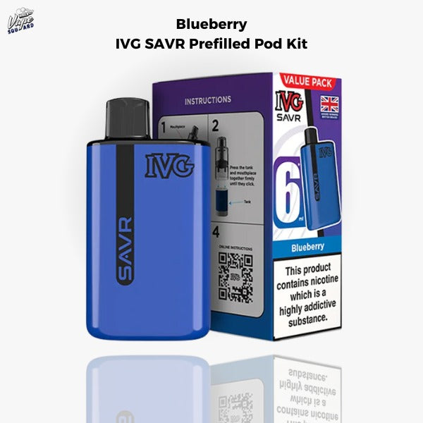 Blueberry IVG SAVR Prefilled Pod Kit