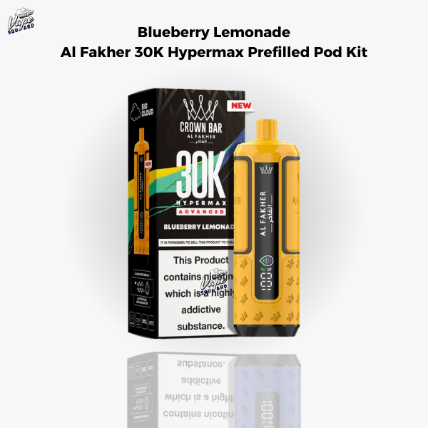 Blueberry Lemonade Al Fakher 30K Hypermax Prefilled Pod Kit