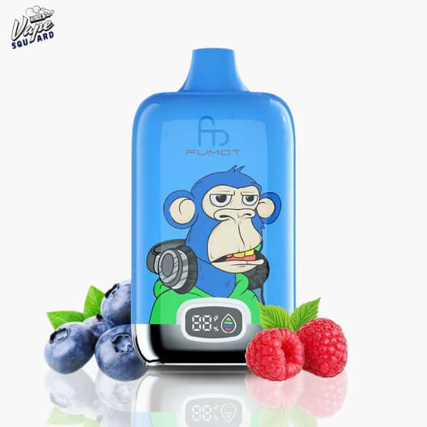 Blueberry Raspberry Fumot Digital Box 12000 Prefilled Vape