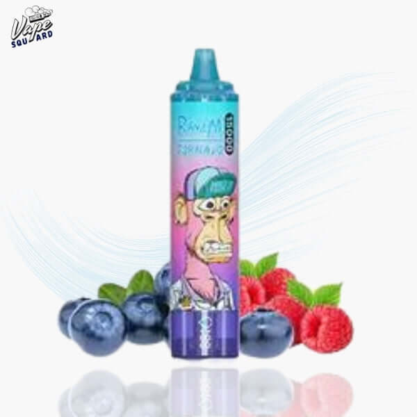 Blueberry Reaspberry RandM Tornado 15000 Puffs Prefilled Vape