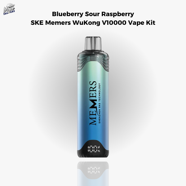 Blueberry Sour Raspberry SKE Memers WuKong V10000 Vape Kit