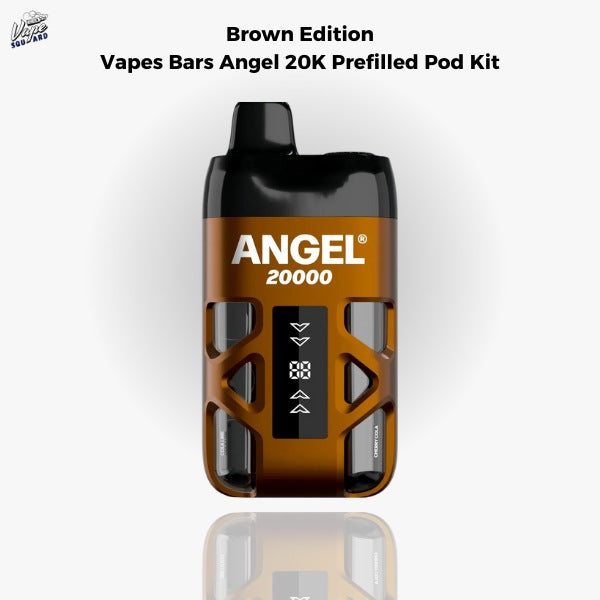 Brown Edition Vapes Bars Angel 20K Prefilled Pod Kit