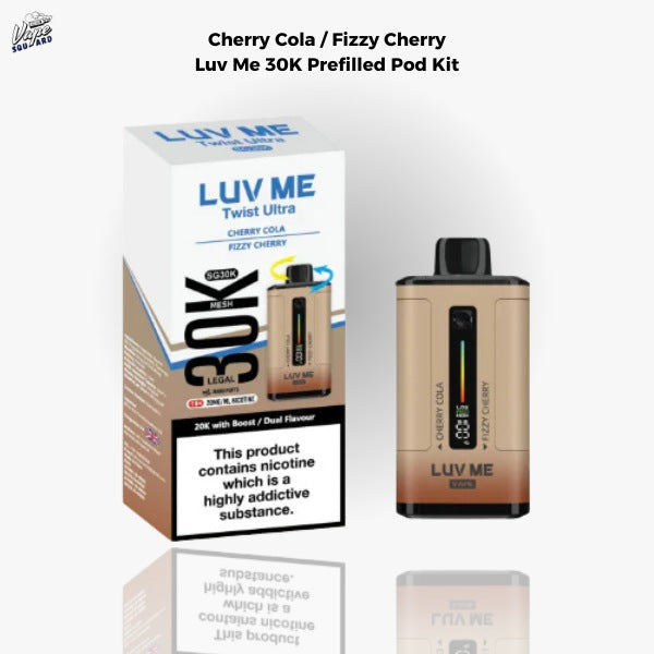 Cherry Cola / Fizzy Cherry Luv Me 30K Prefilled Pod Kit
