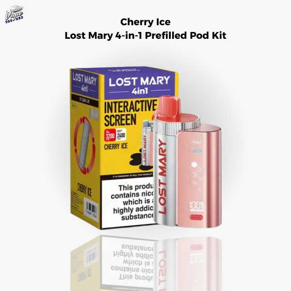 Cherry Ice Lost Mary 4-in-1 Prefilled Pod Kit
