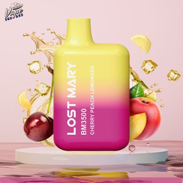 Cherry Peach Lemonade Lost Mary Bm3500 Prefilled Vape Cherry Peach Lemonade Lost Mary Bm3500 Prefilled Vape